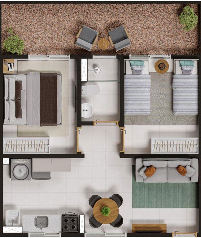 Imagem Apartamento com 2 Quartos à Venda, 41 m²em Vila Virgínia - Ribeirão Preto