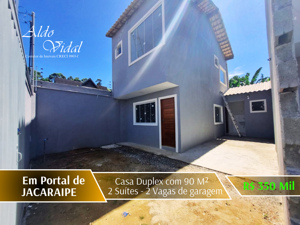 Casa com 2 Quartos à Venda, 80 m²em Portal de Jacaraípe - Serra