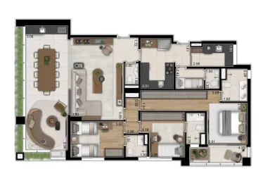 Imagem Apartamento com 3 Quartos à Venda, 155 m² em Vila Prudente - São Paulo Imagem Apartamento com 3 Quartos à Venda, 155 m² em Vila Prudente - São Paulo