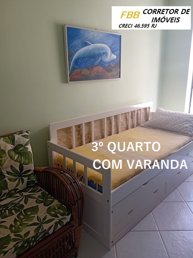 Imagem Apartamento com 3 Quartos à Venda, 122 m²em Centro - Cabo Frio Imagem Apartamento com 3 Quartos à Venda, 122 m²em Centro - Cabo Frio