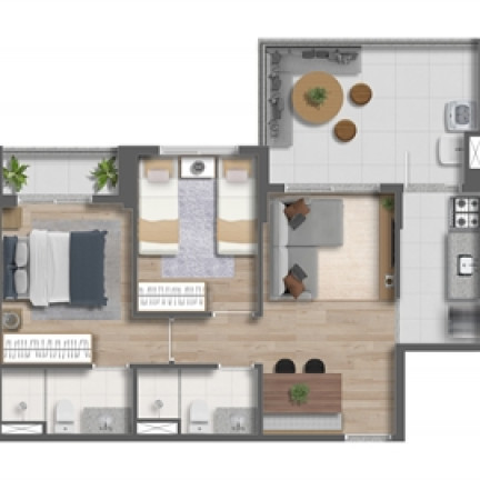 Imagem Apartamento com 3 Quartos à Venda,  em Vila Mascote - São Paulo
