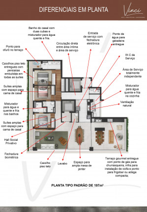 Imagem Apartamento com 3 Quartos à Venda, 196 m² em Indianópolis - São Paulo