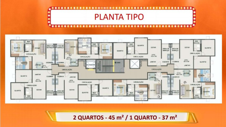 Imagem Apartamento com 2 Quartos à Venda,  em Candeias - Jaboatão dos Guararapes