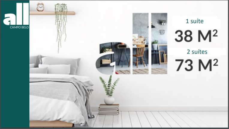 Imagem Apartamento com 1 Quarto à Venda, 38 m² em Brooklin Paulista - São Paulo