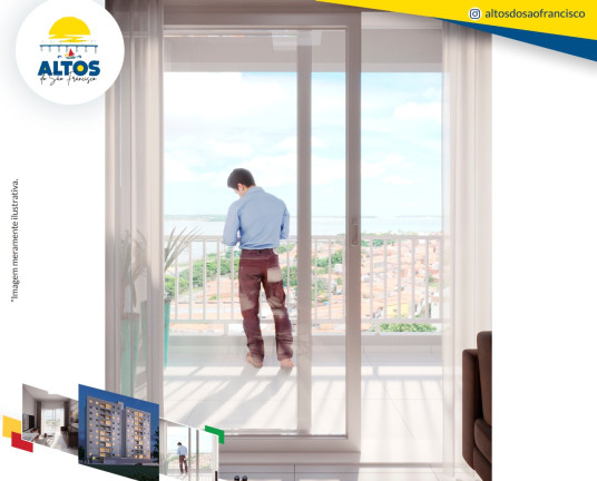 Imagem Apartamento com 3 Quartos à Venda, 67 m² em São Francisco - São Luís