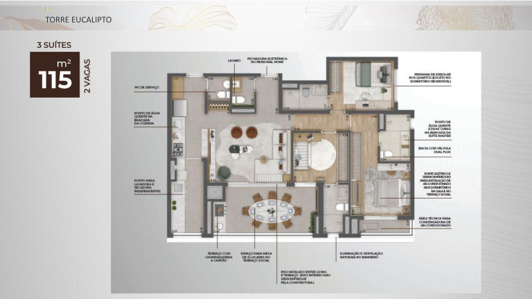 Imagem Apartamento com 3 Quartos à Venda,  em Vila Pirajussara - São Paulo