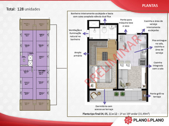 Imagem Apartamento com 1 Quarto à Venda, 27 m² em água Branca - São Paulo