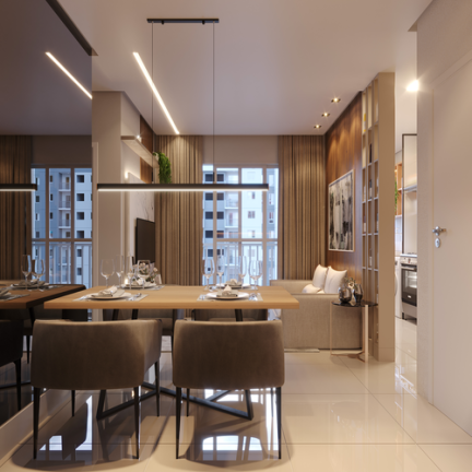 Imagem Apartamento com 2 Quartos à Venda, 50 m² em Jardim Limoeiro - Serra