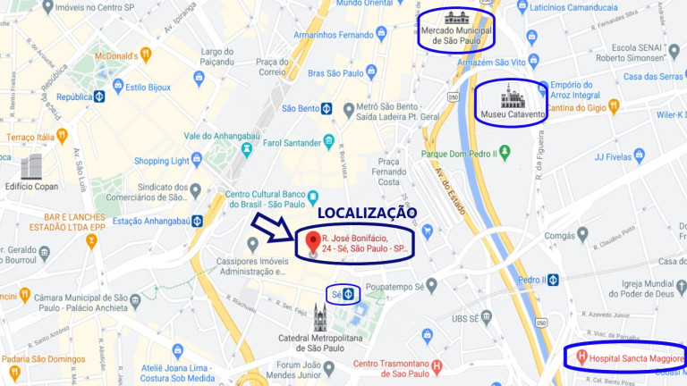 Imagem Sala Comercial para Alugar, 77 m² em Sé - São Paulo Imagem Sala Comercial para Alugar, 77 m² em Sé - São Paulo