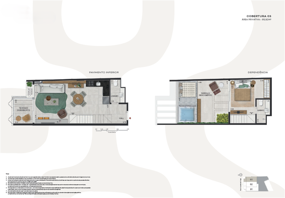 Imagem Studio com 1 Quarto à Venda, 46 m²em Ipanema - Rio de Janeiro
