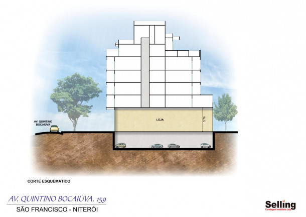 Imagem Loja para Alugar, 480 m² em São Francisco - Niterói