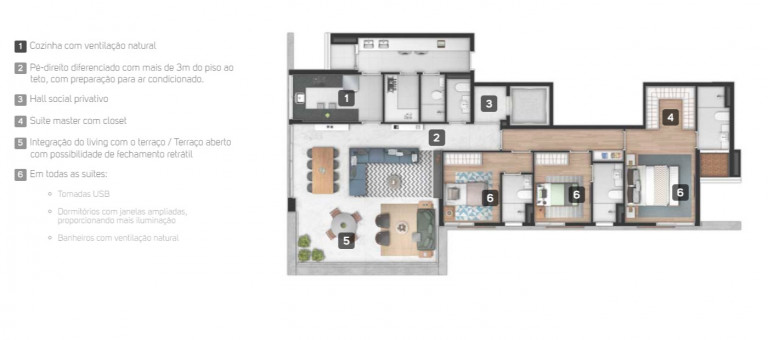 Imagem Apartamento com 3 Quartos à Venda, 161 m² em Brooklin Paulista - São Paulo Imagem Apartamento com 3 Quartos à Venda, 161 m² em Brooklin Paulista - São Paulo