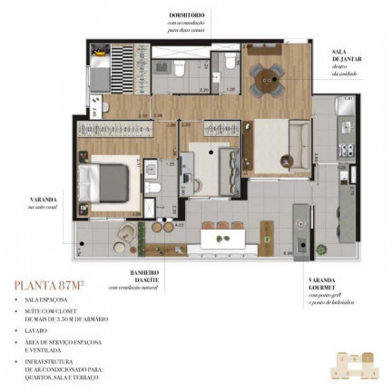 Imagem Apartamento com 4 Quartos à Venda,  em Vila Leopoldina - São Paulo