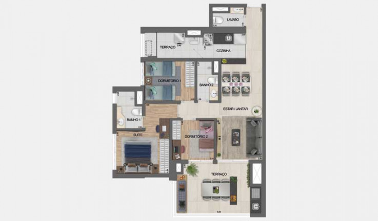 Imagem Apartamento com 2 Quartos à Venda, 64 m² em Jardim Independência - São Paulo Imagem Apartamento com 2 Quartos à Venda, 64 m² em Jardim Independência - São Paulo