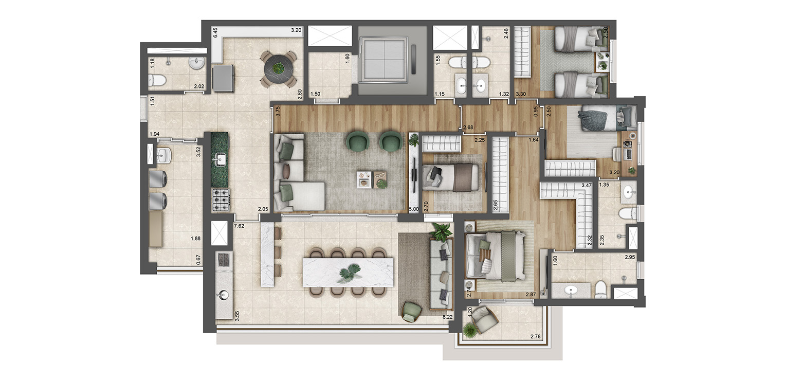Imagem Apartamento com 3 Quartos à Venda, 164 m² em Brás - São Paulo