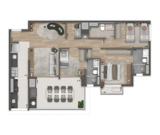 Imagem Apartamento com 3 Quartos à Venda, 2.336 m² em Vila Cordeiro - São Paulo Imagem Apartamento com 3 Quartos à Venda, 2.336 m² em Vila Cordeiro - São Paulo