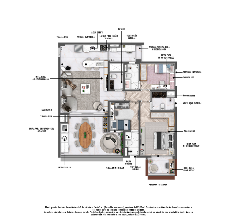 Imagem Apartamento com 3 Quartos à Venda, 123 m²em Vila Sofia - São Paulo Imagem Apartamento com 3 Quartos à Venda, 123 m²em Vila Sofia - São Paulo