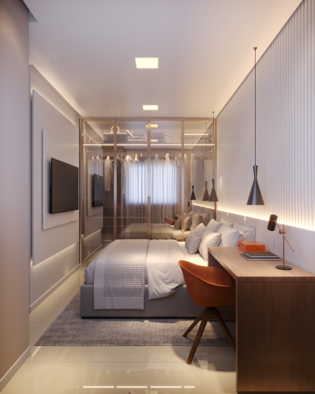 Imagem Apartamento com 2 Quartos à Venda, 50 m² em Jardim Limoeiro - Serra