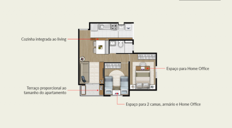 Imagem Apartamento com 2 Quartos à Venda, 50 m² em Vila Guarani (z Sul) - São Paulo