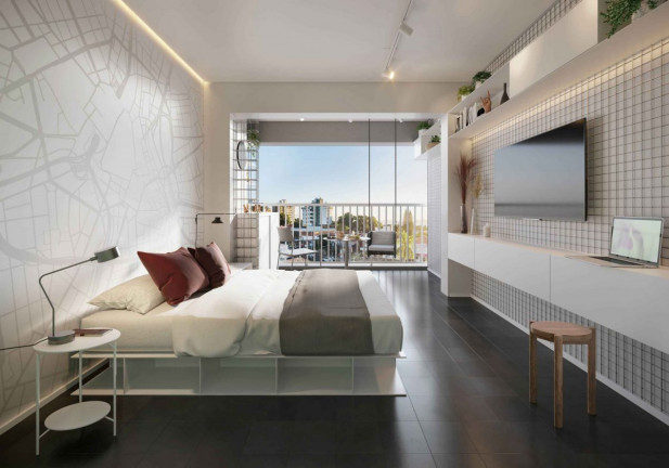 Imagem Apartamento à Venda, 24 m² em Consolação - São Paulo Imagem Apartamento à Venda, 24 m² em Consolação - São Paulo
