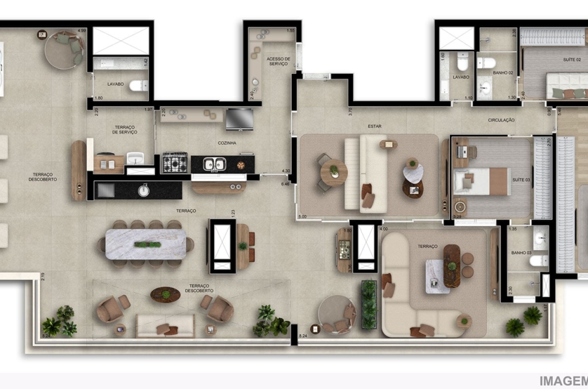Imagem Apartamento com 3 Quartos à Venda, 80 m²em Butantã - São Paulo