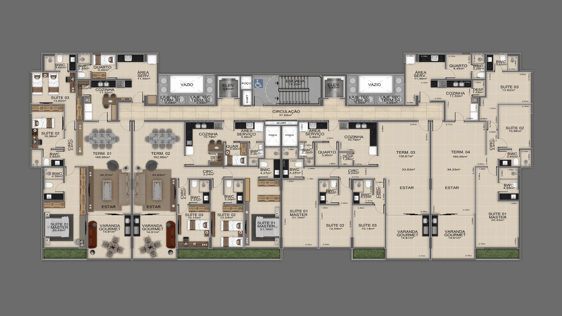 Imagem Apartamento com 3 Quartos à Venda, 159 m² em Ponta Verde - Maceió