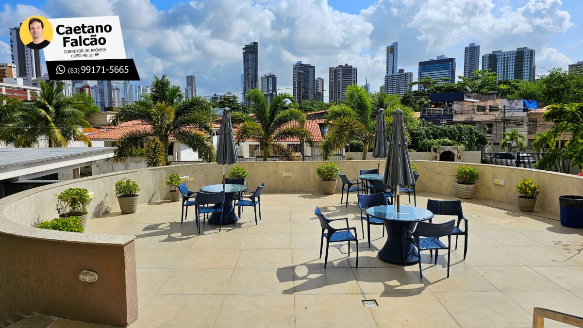 Imagem Apartamento com 3 Quartos à Venda, 124 m²em Tambaú - João Pessoa