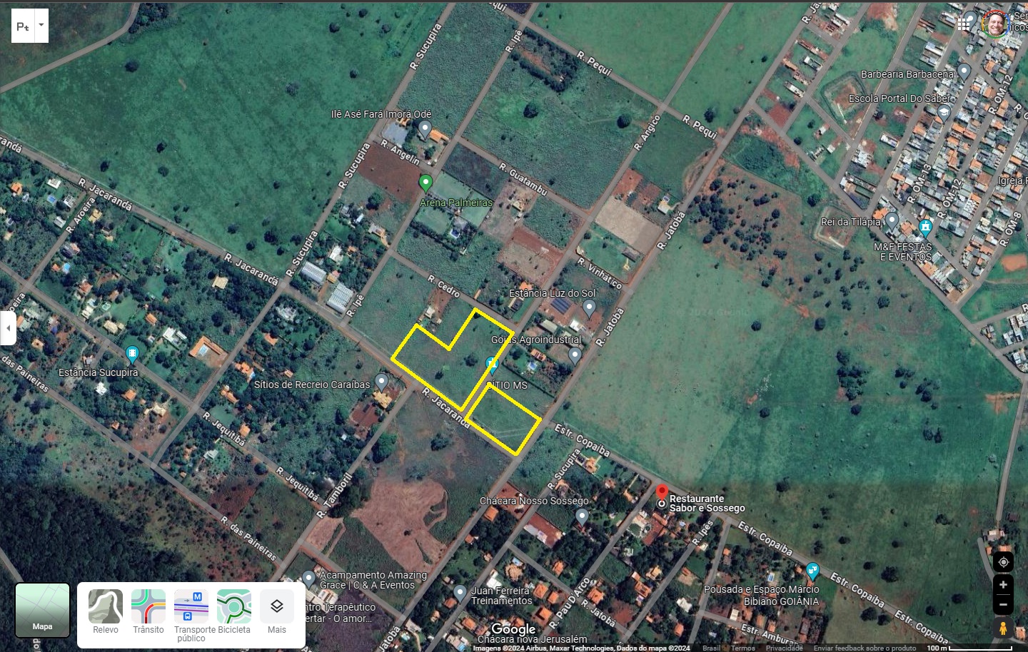 Chácara à Venda, 5 m²em Sítios de Recreio Caraíbas - Goiânia