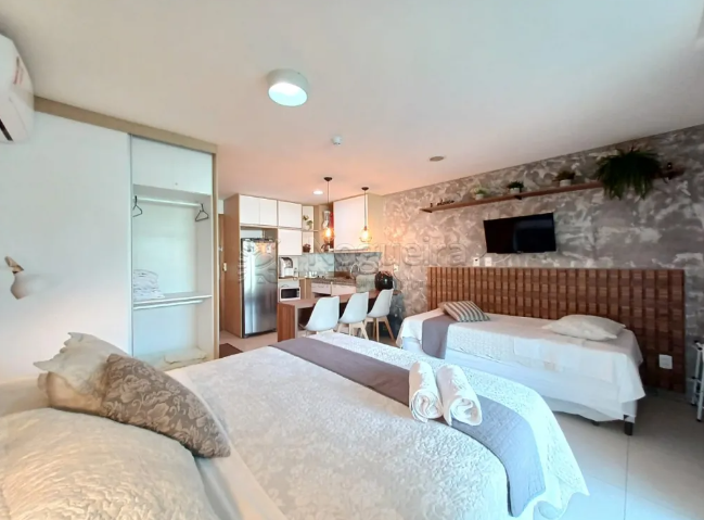 Imagem Apartamento com 1 Quarto à Venda, 35 m²em Muro Alto - Ipojuca