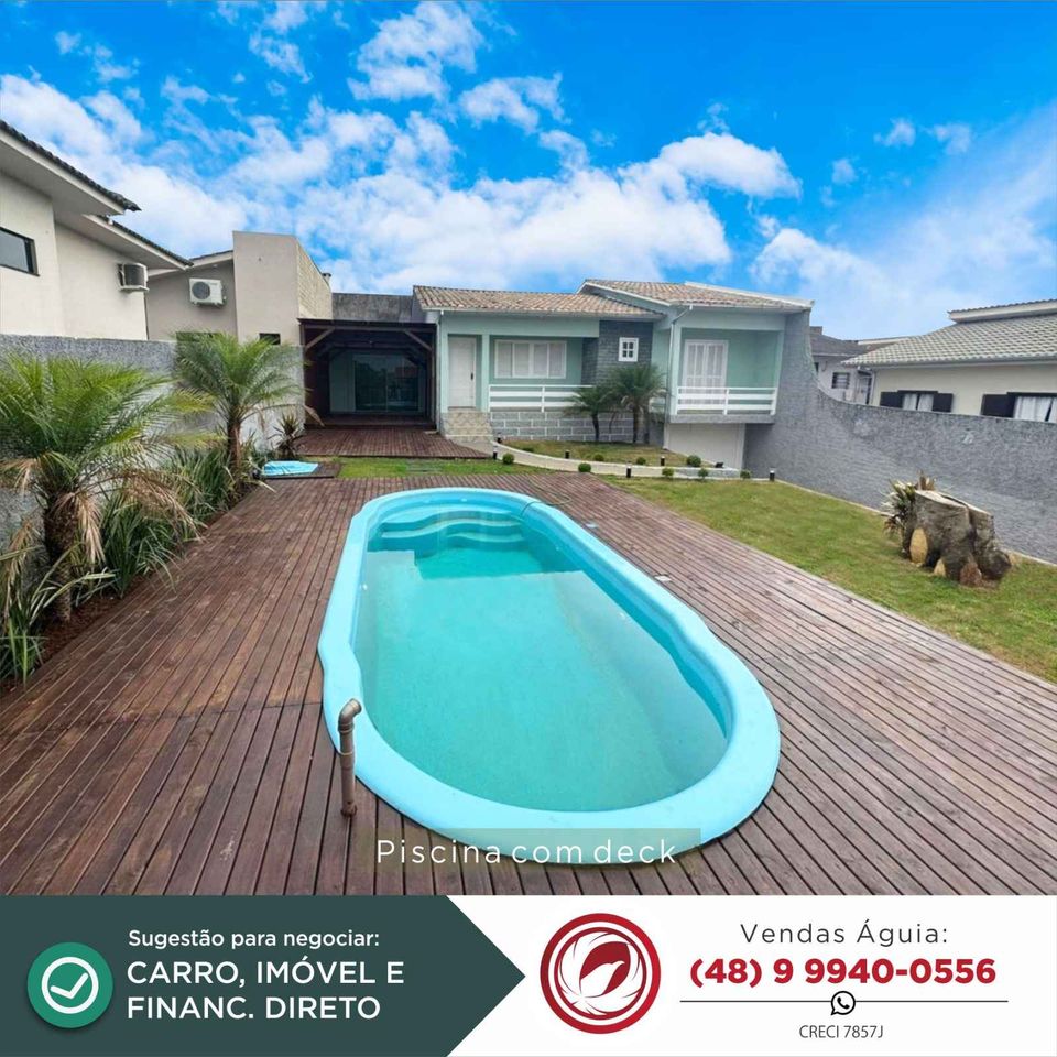 Imagem Casa com 3 Quartos à Venda, 138 m²em Demboski - Içara Imagem Casa com 3 Quartos à Venda, 138 m²em Demboski - Içara