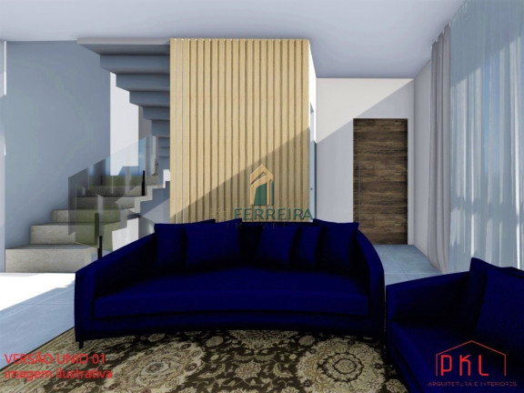Imagem Sobrado com 3 Quartos à Venda, 181 m² em Bacacheri - Curitiba