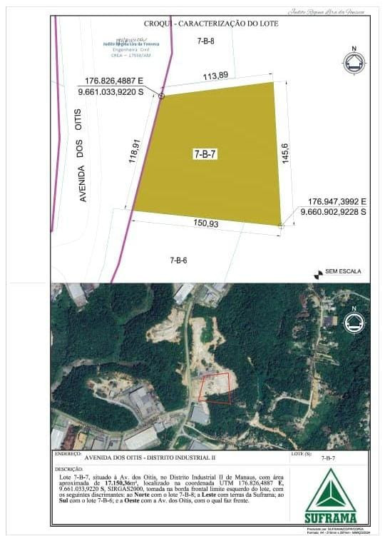 Terreno à Venda, 17.000 metro em Distrito Industrial II - Manaus