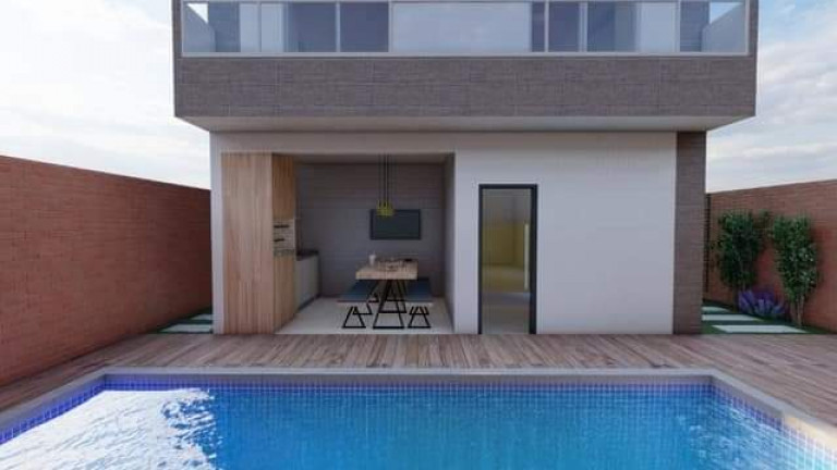 Imagem Sobrado com 3 Quartos à Venda, 176 m² em Caiçara - Praia Grande Imagem Sobrado com 3 Quartos à Venda, 176 m² em Caiçara - Praia Grande