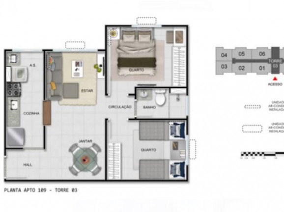 Imagem Apartamento com 2 Quartos à Venda, 46 m² em Encantado - Rio De Janeiro
