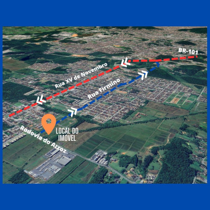 Imagem Terreno à Venda, 3.570 m² em Vila Nova - Joinville Imagem Terreno à Venda, 3.570 m² em Vila Nova - Joinville