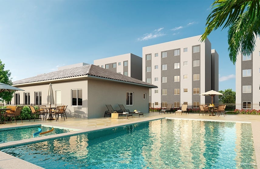 Imagem Apartamento com 2 Quartos à Venda, 44 m²em Campo Grande - Rio de Janeiro