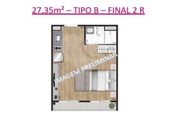 Imagem Apartamento com 2 Quartos à Venda, 42 m² em Belenzinho - São Paulo Imagem Apartamento com 2 Quartos à Venda, 42 m² em Belenzinho - São Paulo