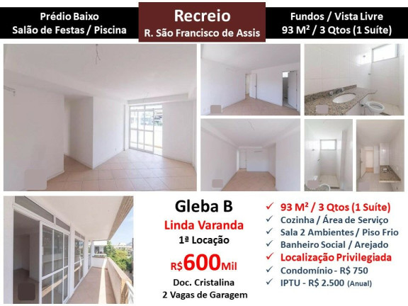 Imagem Apartamento com 3 Quartos à Venda,  em Recreio dos Bandeirantes - Rio de Janeiro
