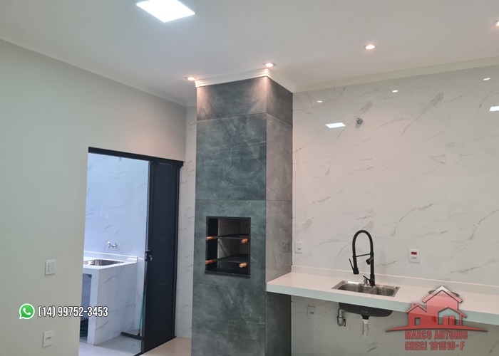 Imagem Casa com 2 Quartos à Venda, 100 m² em Jardim Ferraz - Bauru