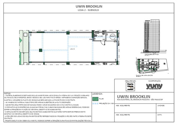 Imagem Loja à Venda, 101 m² em Brooklin Paulista - São Paulo Imagem Loja à Venda, 101 m² em Brooklin Paulista - São Paulo