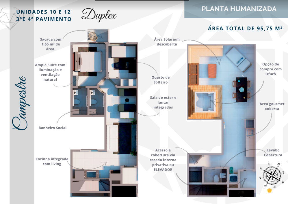 Imagem Apartamento com 2 Quartos à Venda,  em Campestre - Santo André