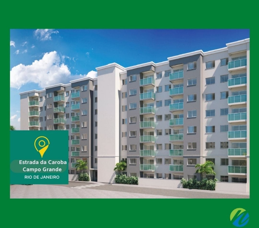 Imagem Apartamento com 2 Quartos à Venda, 52 m² em Campo Grande - Rio de Janeiro