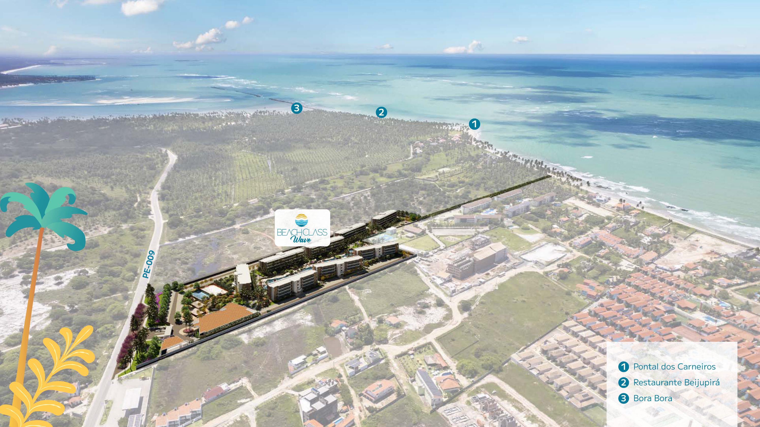 Imagem Apartamento com 1 Quarto à Venda, 32 m² em Praia dos Carneiros - Tamandaré
