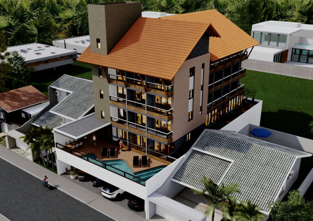 Flat com 1 Quarto à Venda, 36 m² em Porto de Galinhas - Ipojuca