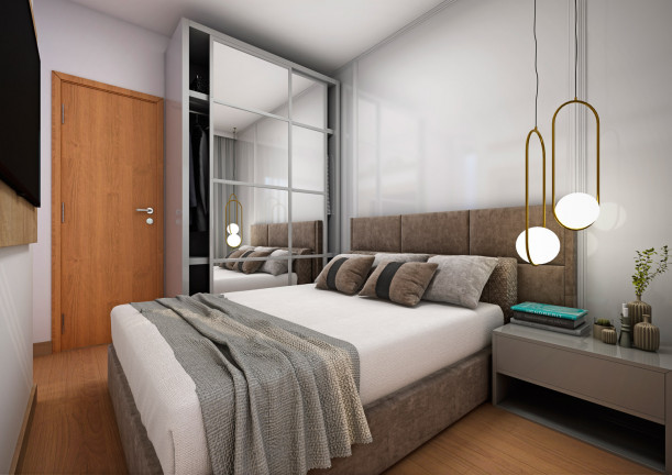 Imagem Apartamento com 2 Quartos à Venda, 46 m² em Jardim Primavera - Duque de Caxias