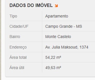 Imagem Apartamento com 2 Quartos à Venda, 50 m²em Monte Castelo - Campo Grande