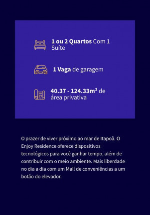 Imagem Apartamento com 1 Quarto à Venda, 40 m² em Itapuã - Vila Velha