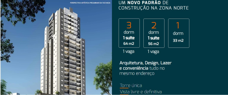Imagem Apartamento com 2 Quartos à Venda, 56 m² em Tucuruvi - São Paulo