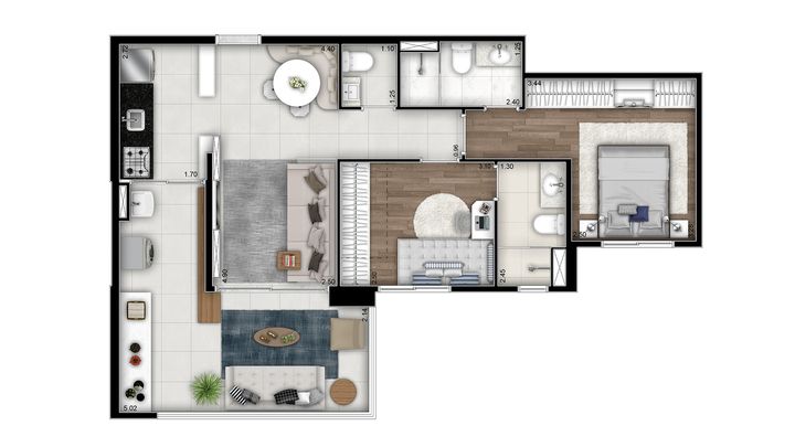 Imagem Apartamento com 3 Quartos à Venda, 102 m² em Quarta Parada - São Paulo