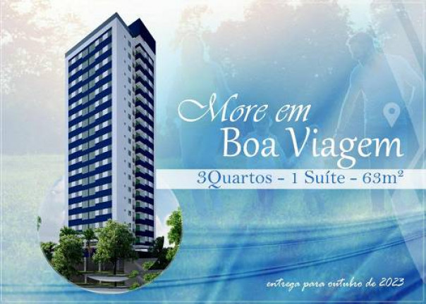 Imagem Apartamento com 3 Quartos à Venda, 64 m² em Boa Viagem - Recife